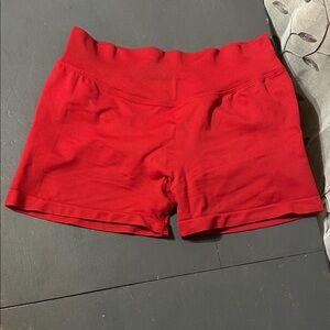 Red Women's Shorts